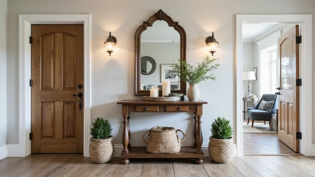 25 Entryway Table Decor with Arched Mirror Ideas for Elegant Homes