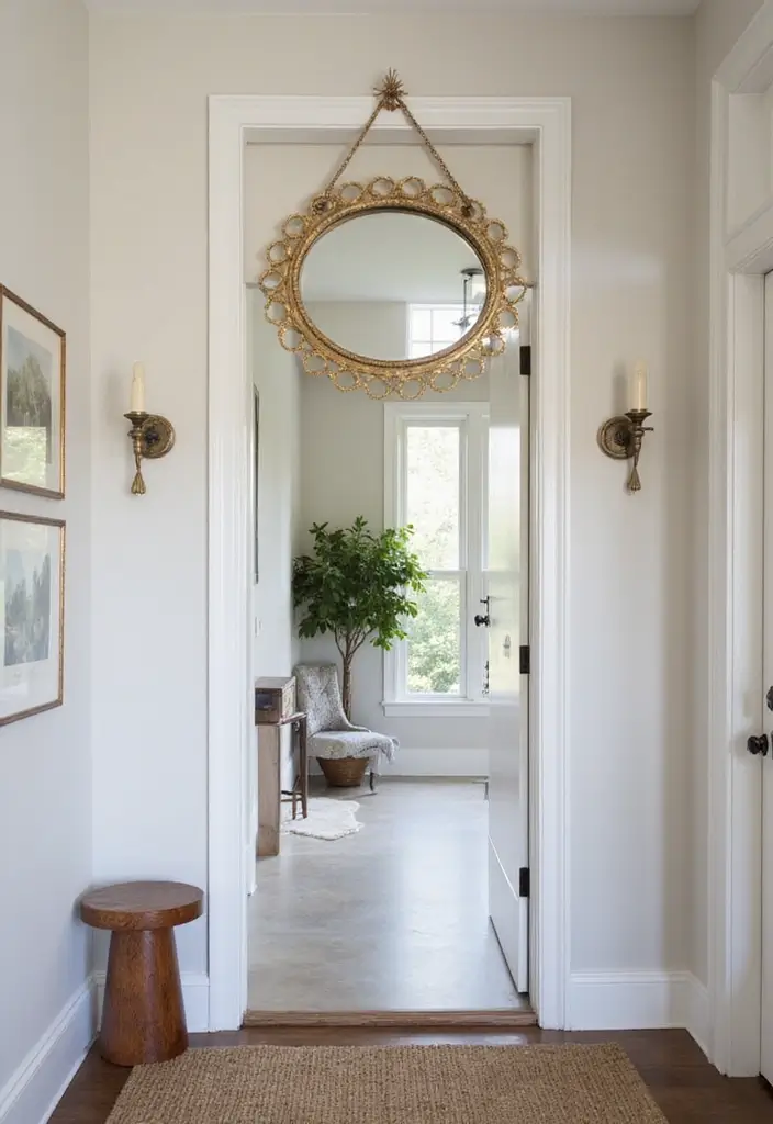 25 Full Length Mirror Decor Ideas for Entryways and Hallways 24 25 Full Length Mirror Decor Ideas for Entryways and Hallways - 24. Mirrors in Unexpected Places