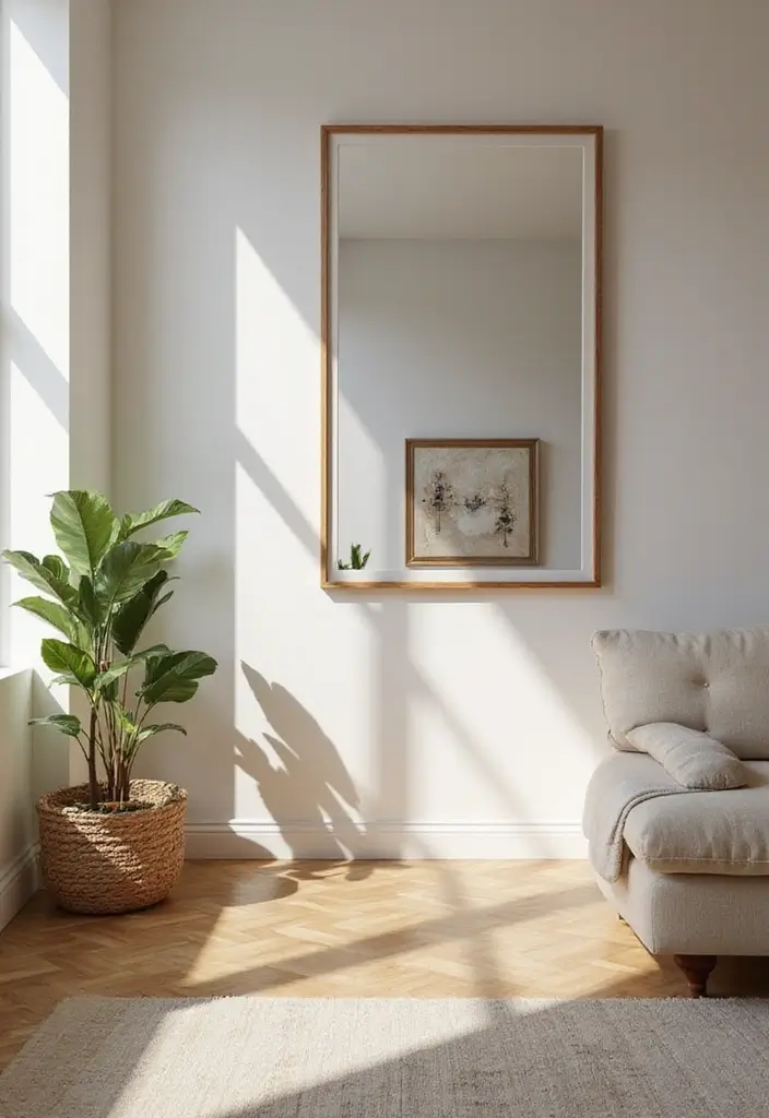 25 Full Length Mirror Decor Ideas for Every Corner of Your Home 1 25 Full Length Mirror Decor Ideas for Every Corner of Your Home - 1. Floor-to-Ceiling Glam