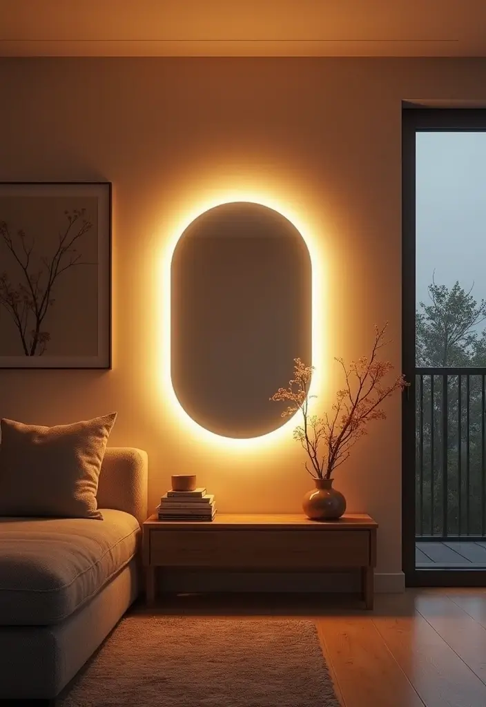 25 Full Length Mirror Decor Ideas for Every Corner of Your Home 10 25 Full Length Mirror Decor Ideas for Every Corner of Your Home - 10. Illuminated Mirrors