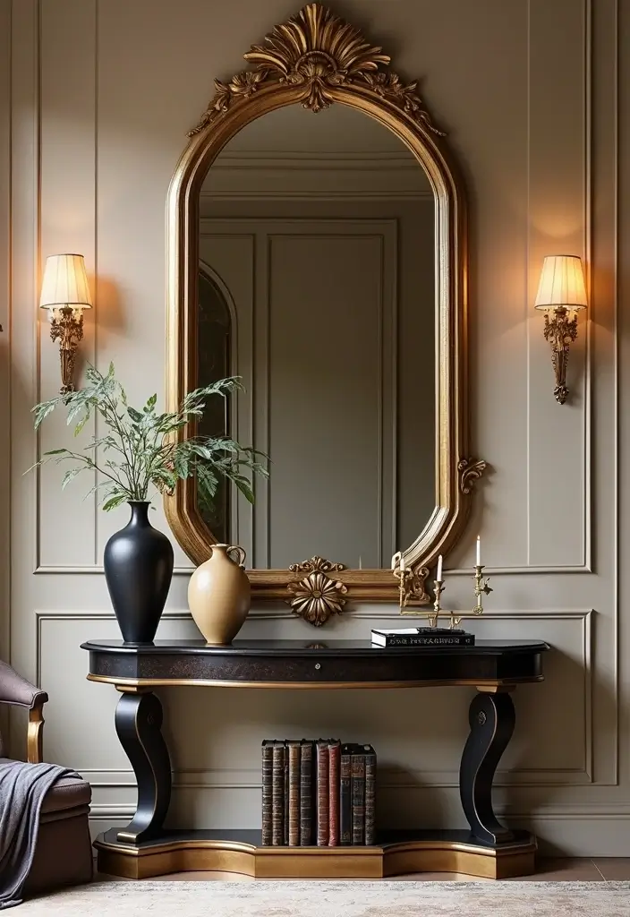 25 Full Length Mirror Decor Ideas for Every Corner of Your Home 14 25 Full Length Mirror Decor Ideas for Every Corner of Your Home - 14. Art Deco Inspiration