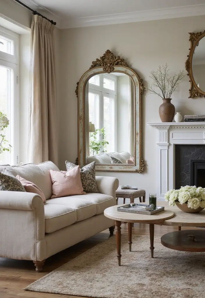 25 Full Length Mirror Decor Ideas for Every Corner of Your Home 18 25 Full Length Mirror Decor Ideas for Every Corner of Your Home - 18. Vintage Finds