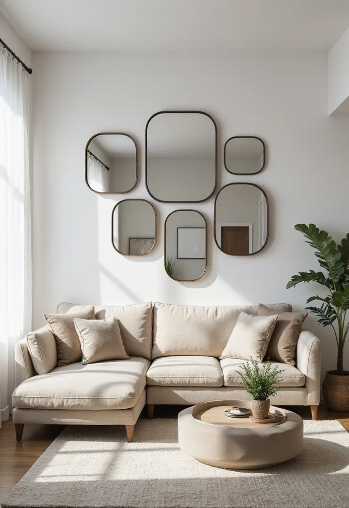 25 Full Length Mirror Decor Ideas for Every Corner of Your Home 19 25 Full Length Mirror Decor Ideas for Every Corner of Your Home - 19. Layered Mirrors