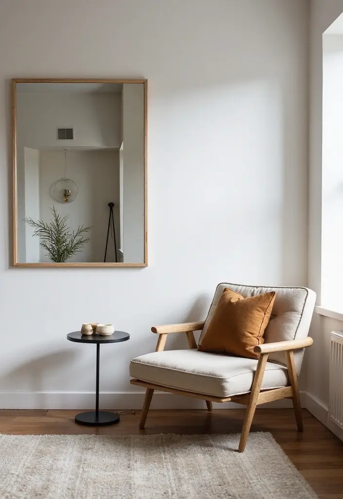 25 Full Length Mirror Decor Ideas for Every Corner of Your Home 24 25 Full Length Mirror Decor Ideas for Every Corner of Your Home - 24. Use of Mirrors in Small Rooms