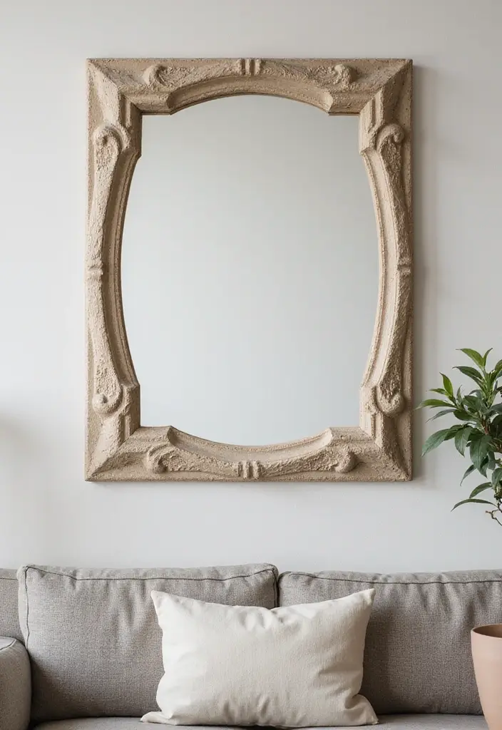 25 Full Length Mirror Decor Ideas for Every Corner of Your Home 9 25 Full Length Mirror Decor Ideas for Every Corner of Your Home - 9. Textured Frame Mirrors
