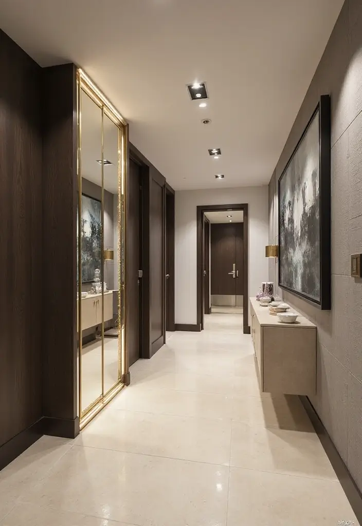 25 Hallway Mirror Decor Ideas That Make Narrow Spaces Feel Open 20 25 Hallway Mirror Decor Ideas That Make Narrow Spaces Feel Open - 20. Smart Mirrors