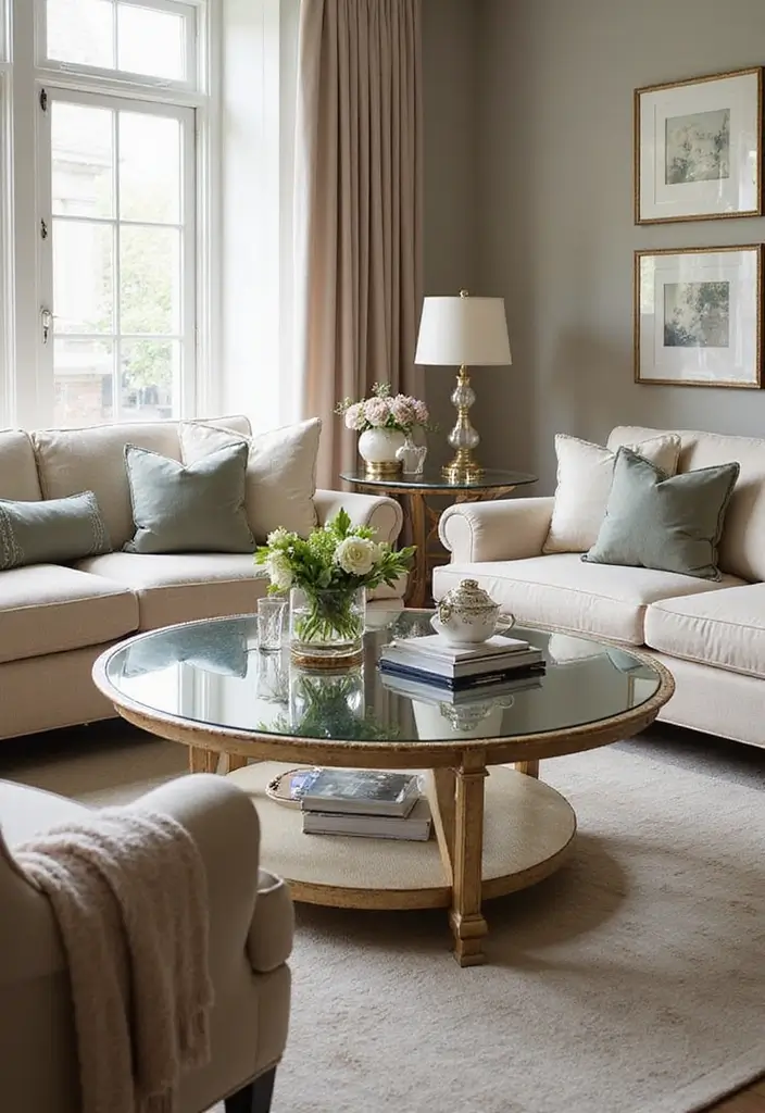 25 Living Room Mirror Decor Ideas That Make the Space Feel Bigger 4 25 Living Room Mirror Decor Ideas That Make the Space Feel Bigger - 4. Mirrored Furniture