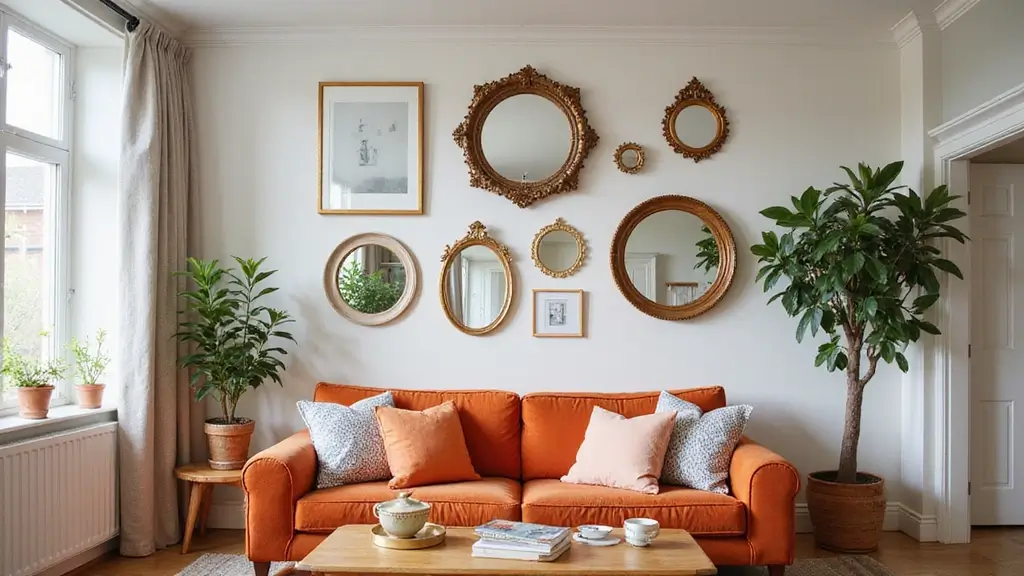 25 Living Room Mirror Decor Ideas That Make the Space Feel Bigger