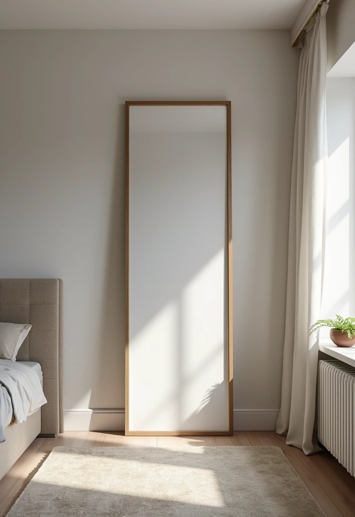 25 Mirror Decor Ideas for Gray and Beige Wall Color Palettes 7 25 Mirror Decor Ideas for Gray and Beige Wall Color Palettes - 7. Full-Length Mirrors