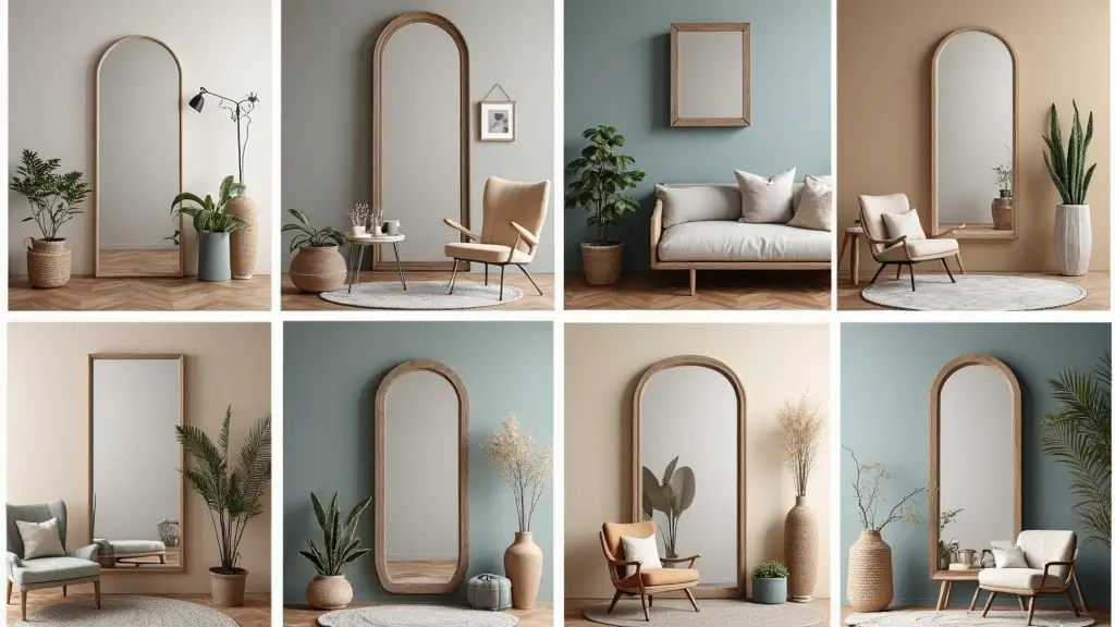 25 Mirror Decor Ideas for Gray and Beige Wall Color Palettes