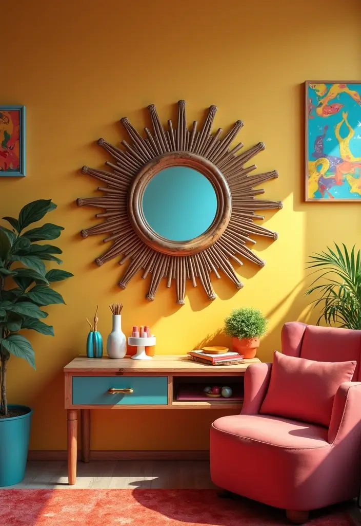 25 Mirror Wall Decor Ideas for Apartments and Small Spaces 25 25 Mirror Wall Decor Ideas for Apartments and Small Spaces - 25. Unique Mirror Frames