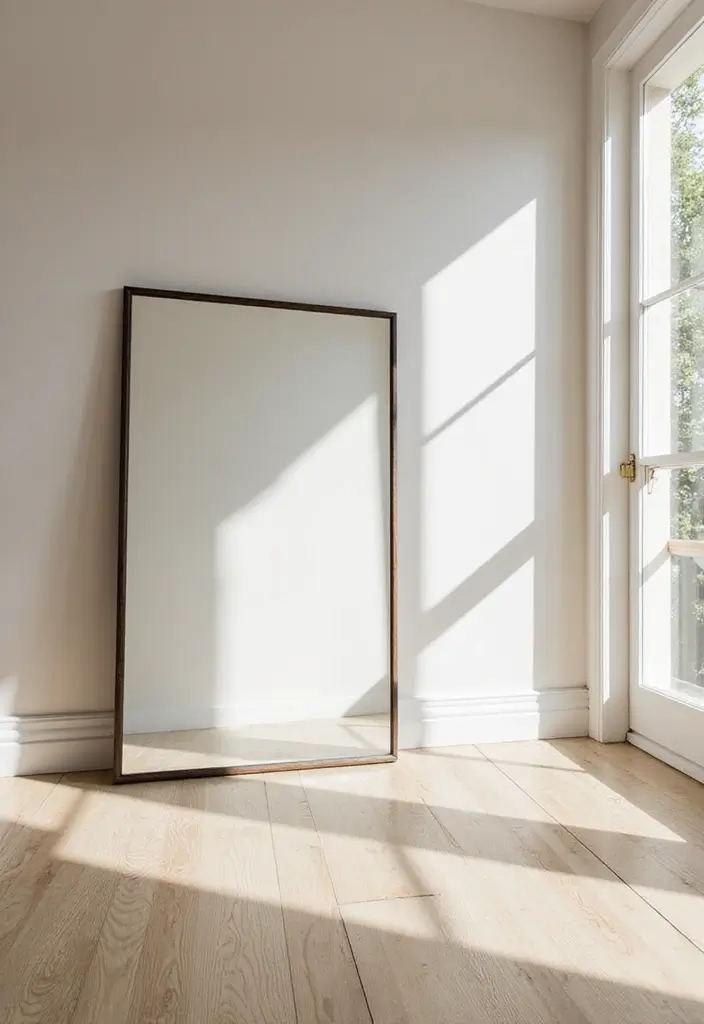 25 Mirror Wall Decor Ideas for Neutral Color Schemes and Minimal Homes 14 25 Mirror Wall Decor Ideas for Neutral Color Schemes and Minimal Homes - 14. Floor-to-Ceiling Mirrors