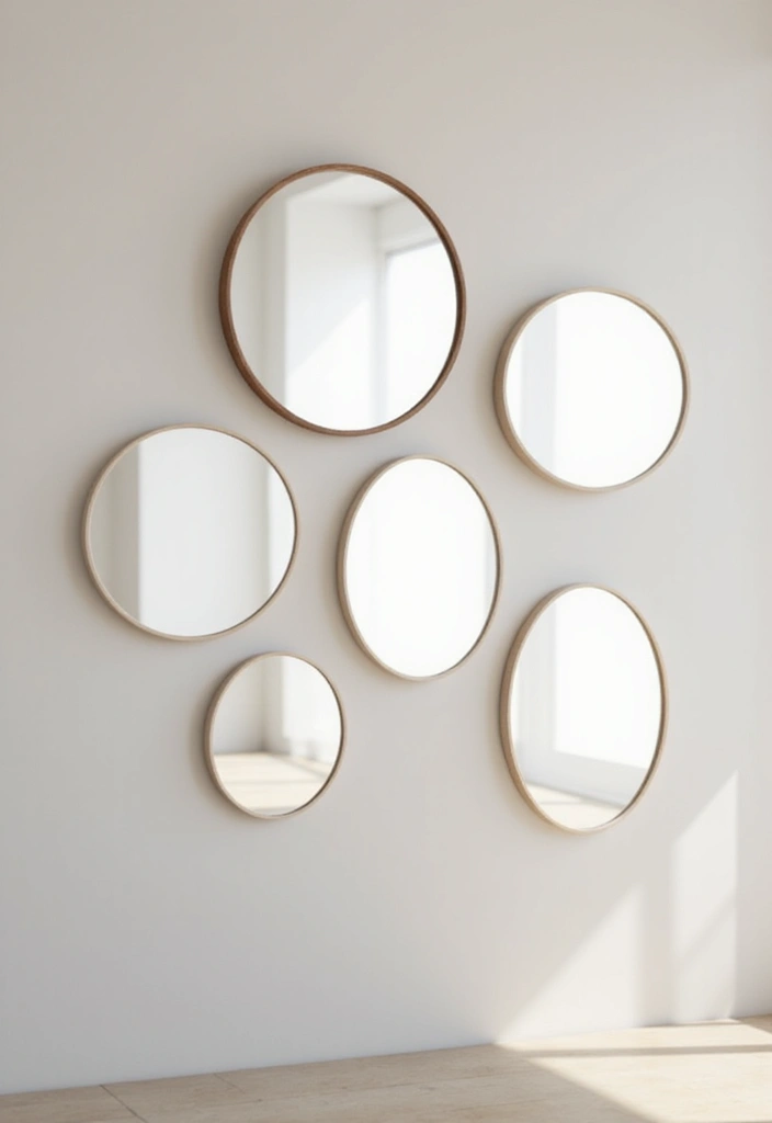 25 Mirror Wall Decor Ideas for Neutral Color Schemes and Minimal Homes 8 25 Mirror Wall Decor Ideas for Neutral Color Schemes and Minimal Homes - 8. Minimalist Mirror Frames