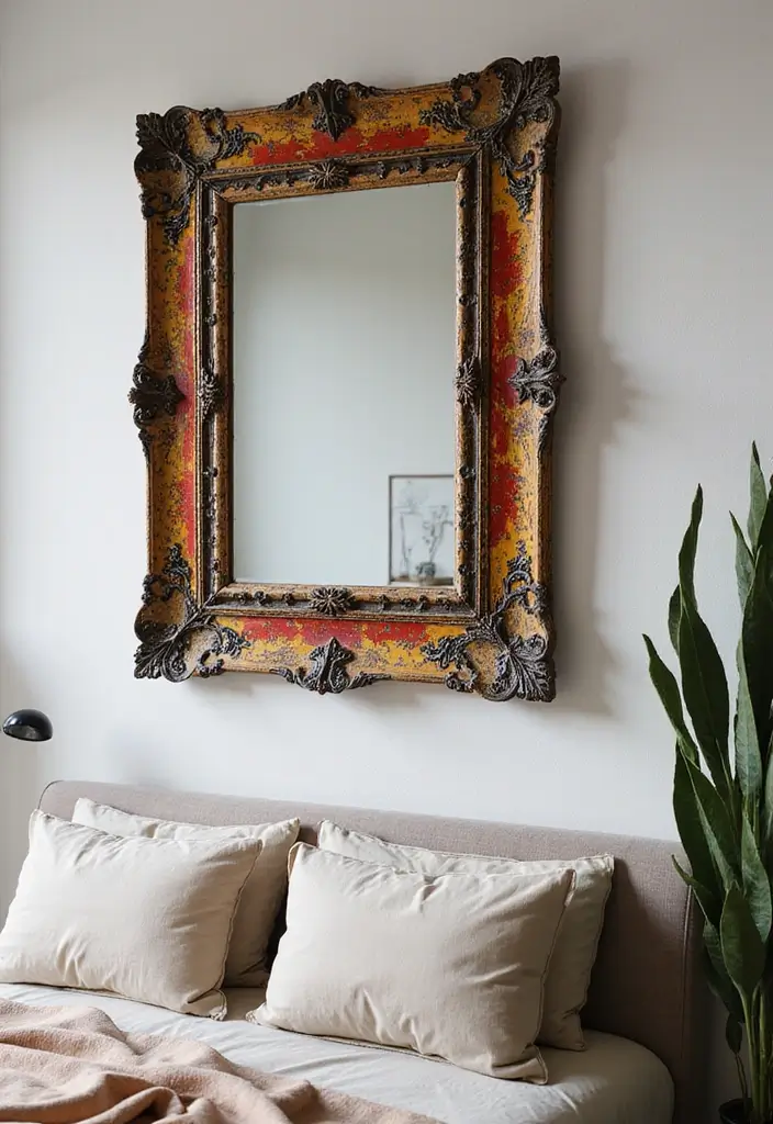 25 Mirror Wall Decor Ideas for Teenage Bedrooms That Feel Mature 17 25 Mirror Wall Decor Ideas for Teenage Bedrooms That Feel Mature - 17. Artistic Mirror Frames