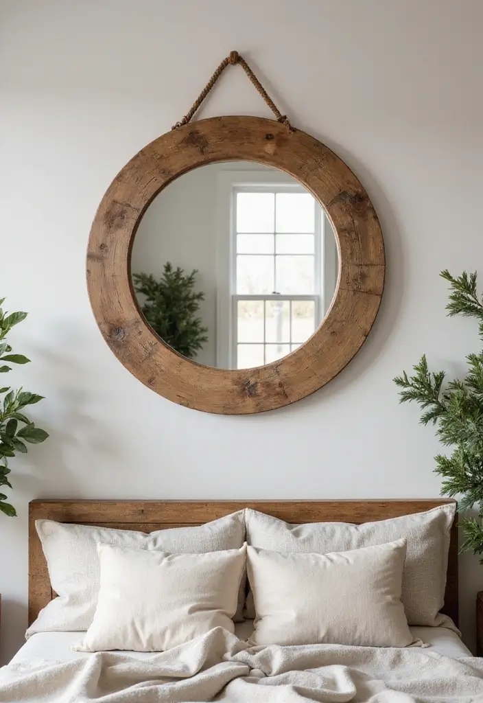 25 Mirror Wall Decor Ideas for Teenage Bedrooms That Feel Mature 7 25 Mirror Wall Decor Ideas for Teenage Bedrooms That Feel Mature - 7. Rustic Wood Mirrors