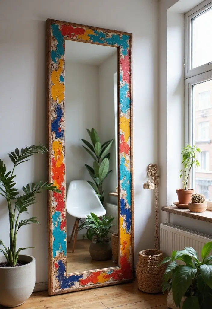 26 Full Length Mirror Decor Ideas for Small Apartments and Tight Spaces 26 26 Full Length Mirror Decor Ideas for Small Apartments and Tight Spaces - 26. Candid Reflections