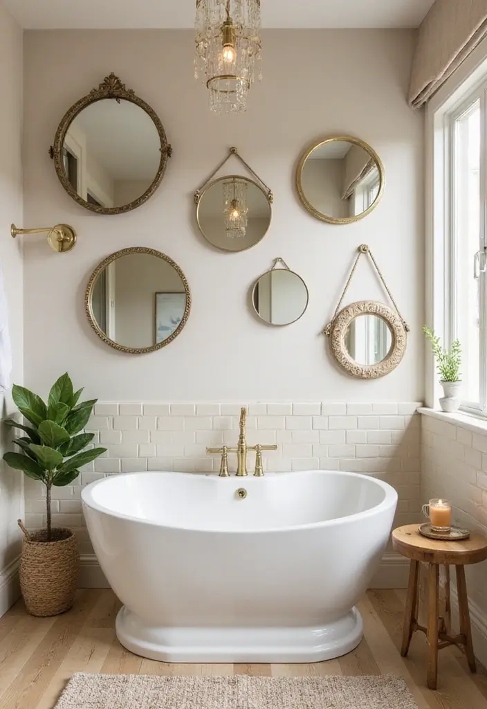 26 Round Mirror Bathroom Decor Ideas That Blend Function and Beauty 27 26 Round Mirror Bathroom Decor Ideas That Blend Function and Beauty - Conclusion