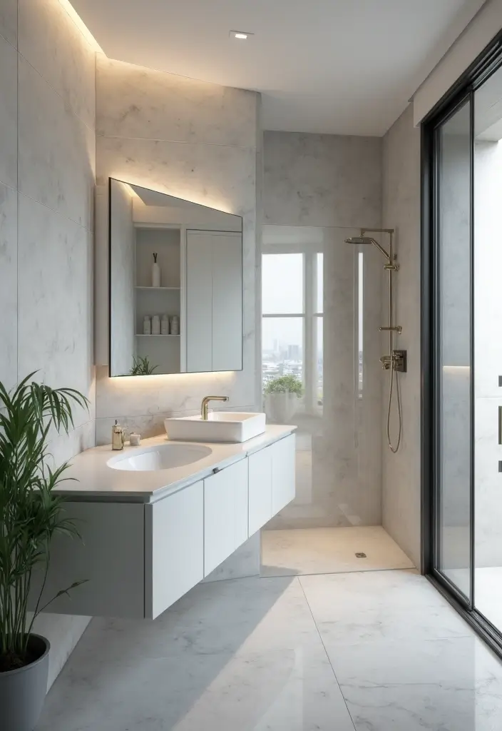 28 Creative Bathroom Mirror Decor Ideas to Upgrade Your Vanity Space - 15. Interactive Mirrors with Technology