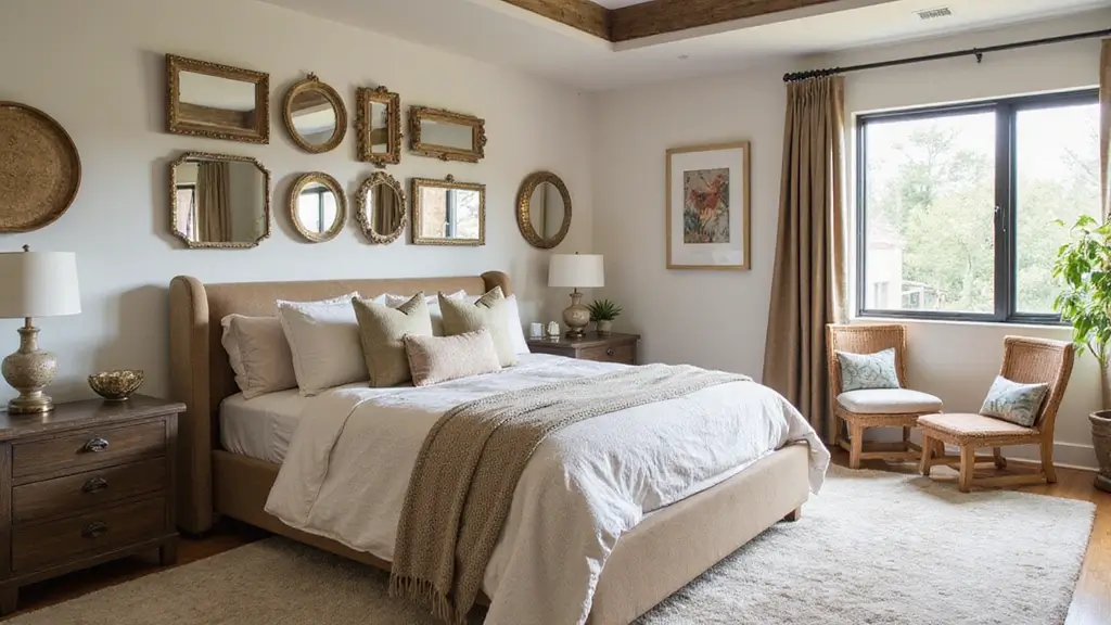 28 Master Bedroom Mirror Decor Ideas for a Luxurious Retreat Vibe