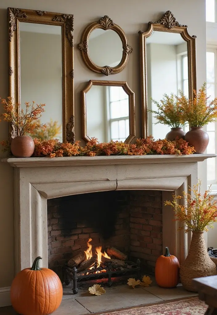 28 Mirror Wall Decor Ideas Using Multiple Square Pieces 11 28 Mirror Wall Decor Ideas Using Multiple Square Pieces - 11. Artistic Shapes
