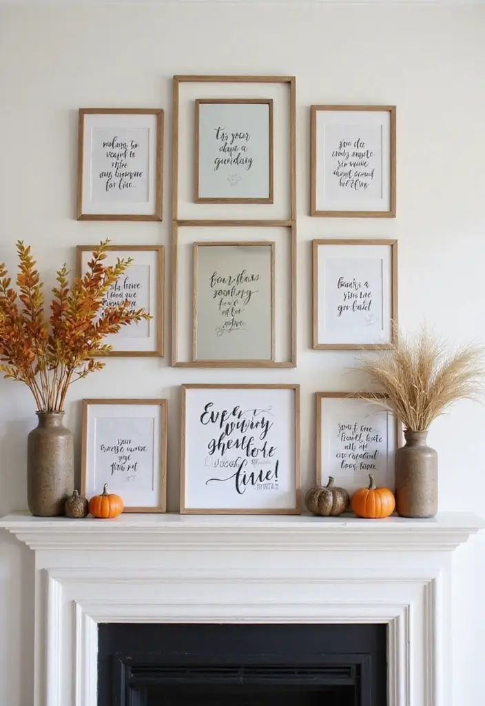 28 Mirror Wall Decor Ideas Using Multiple Square Pieces 17 28 Mirror Wall Decor Ideas Using Multiple Square Pieces - 17. Mirror Frames with Quotes