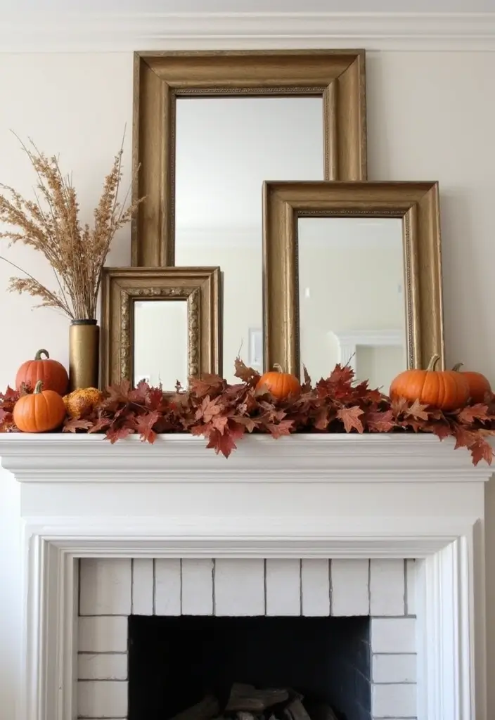 28 Mirror Wall Decor Ideas Using Multiple Square Pieces 23 28 Mirror Wall Decor Ideas Using Multiple Square Pieces - 23. Touch of Glam