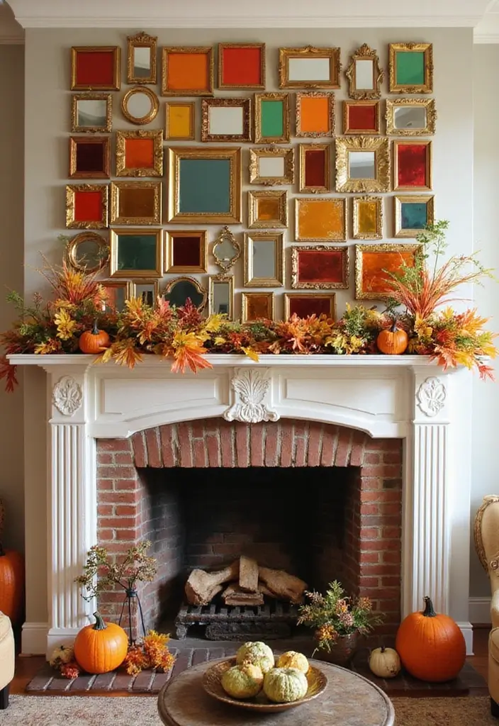 28 Mirror Wall Decor Ideas Using Multiple Square Pieces 25 28 Mirror Wall Decor Ideas Using Multiple Square Pieces - 25. Colorful Glass Mirrors