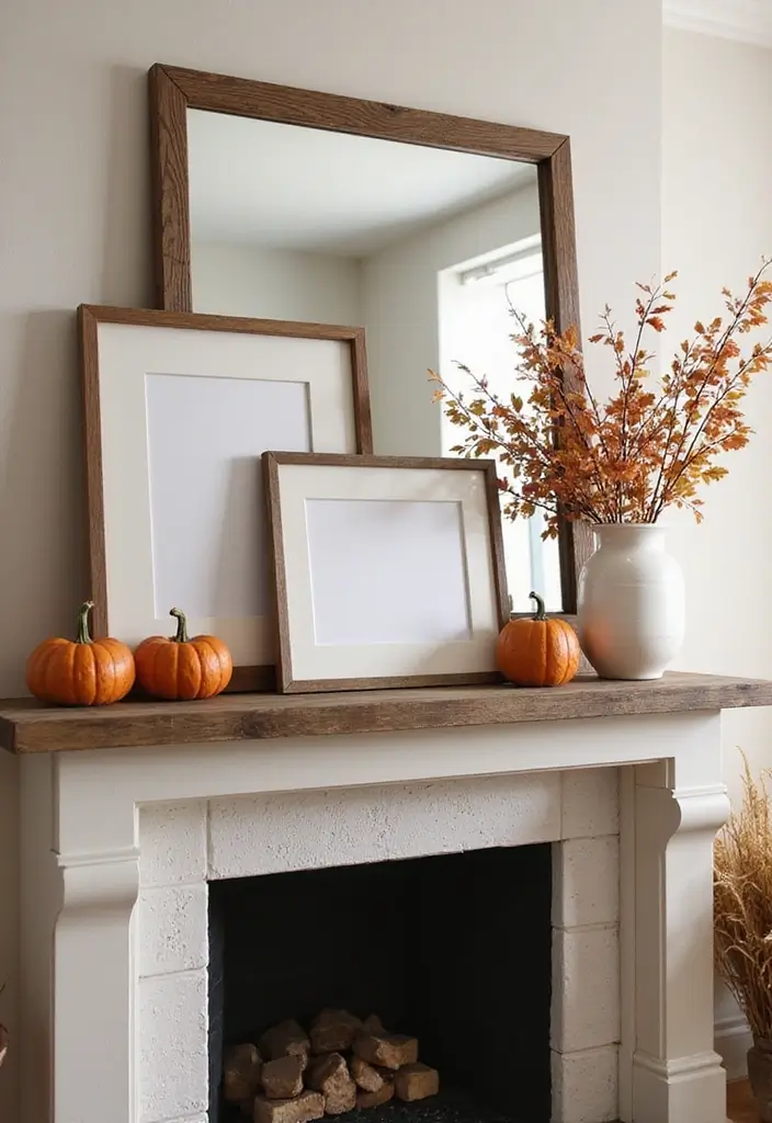 28 Mirror Wall Decor Ideas Using Multiple Square Pieces 9 28 Mirror Wall Decor Ideas Using Multiple Square Pieces - 9. Framed Memories