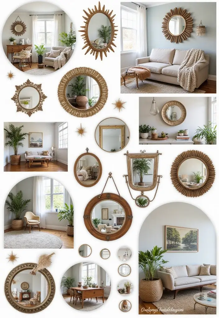 28 Mirror Wall Decor Ideas for Bohemian and Eclectic Living Spaces 29 28 Mirror Wall Decor Ideas for Bohemian and Eclectic Living Spaces - Conclusion