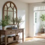 30+ Cathedral Mirror Wall Decor Ideas for Farmhouse or Rustic Homes