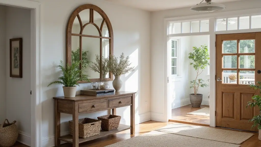 30+ Cathedral Mirror Wall Decor Ideas for Farmhouse or Rustic Homes