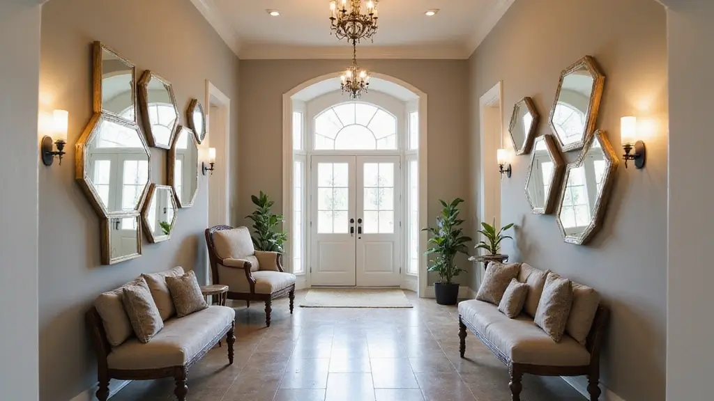 30+ Entryway Wall Decor with Mirror Ideas That Make a Stunning First Impression