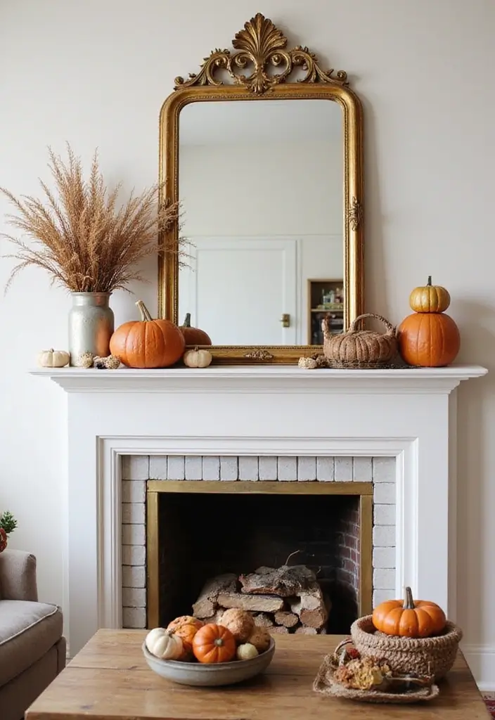 30+ Fall Mantel Decor with Mirror Ideas for a Warm Autumn Feel 31 30+ Fall Mantel Decor with Mirror Ideas for a Warm Autumn Feel - Conclusion