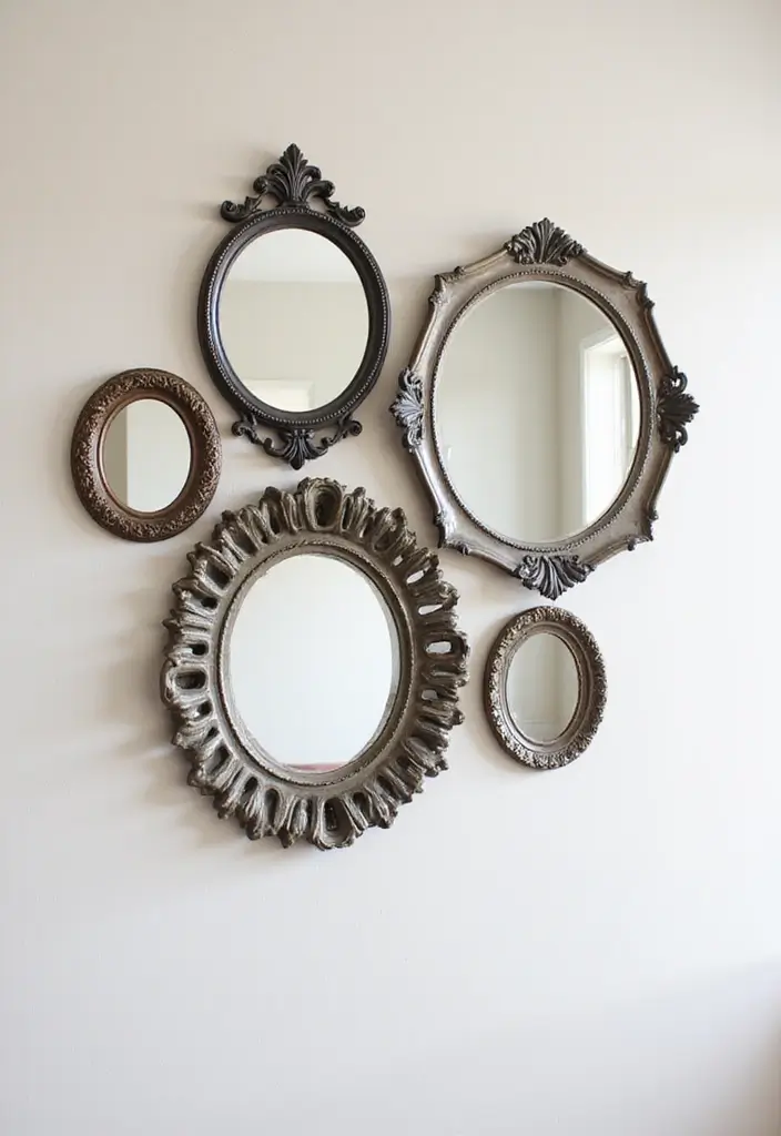 30+ Floor Mirror Decor Ideas That Add Drama and Functionality 3 30+ Floor Mirror Decor Ideas That Add Drama and Functionality - 3. Decorative Mirror Wall
