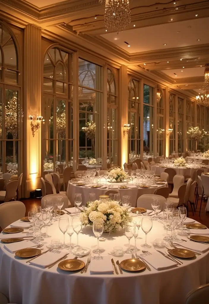 30+ Mirror Table Decor Wedding Centerpiece Ideas That Steal the Show - 28. Mirrored Wall Decor