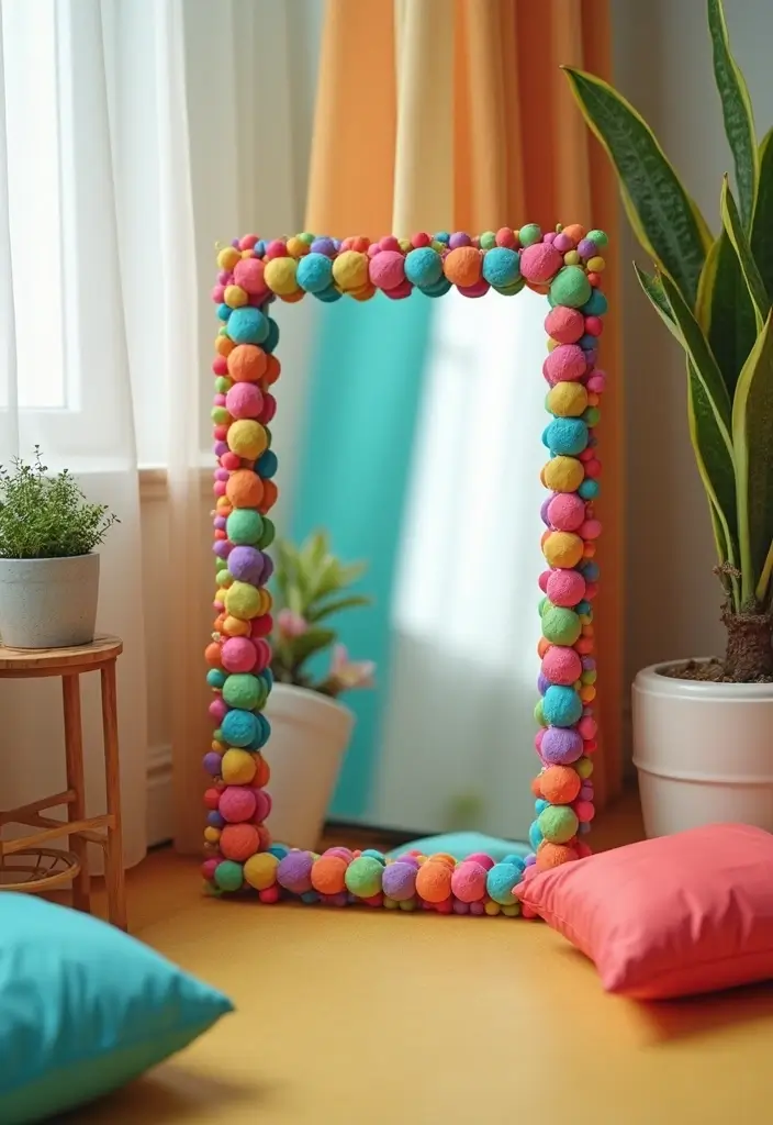 30+ Mirror Wall Decor DIY Ideas to Personalize Your Living Space 11 30+ Mirror Wall Decor DIY Ideas to Personalize Your Living Space - 11. DIY Mirror Frame with Beads