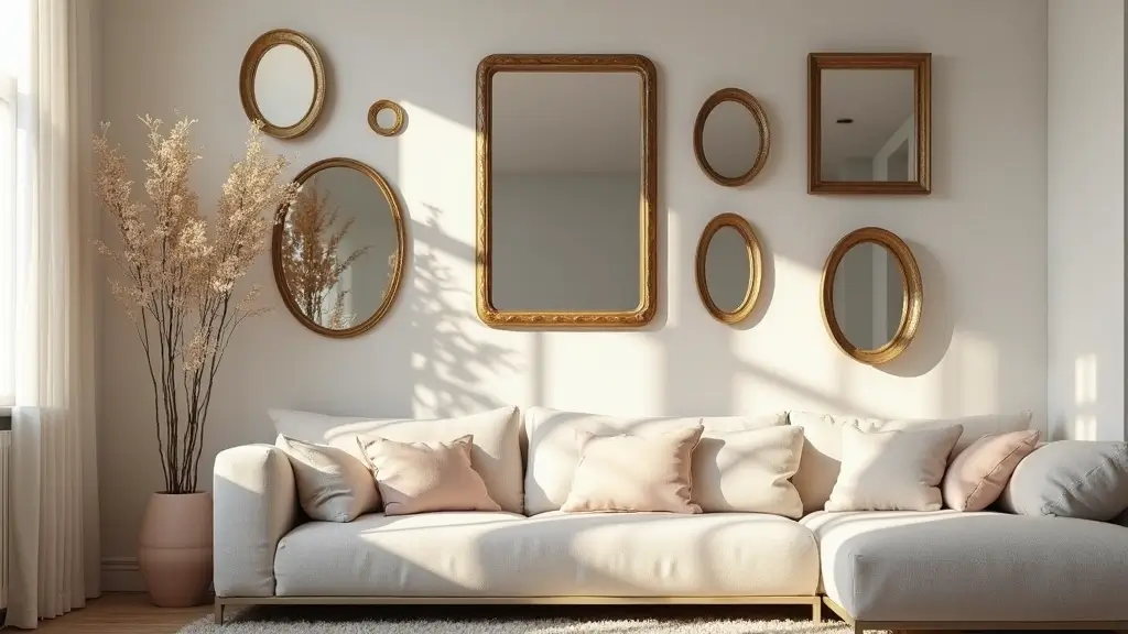 30+ Mirror Wall Decor DIY Ideas to Personalize Your Living Space
