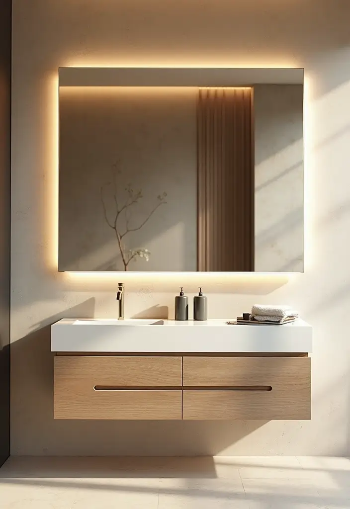 30+ Mirror Wall Decor Ideas That Instantly Transform Blank Walls 10 30+ Mirror Wall Decor Ideas That Instantly Transform Blank Walls - 10. Large Scale Mirrors