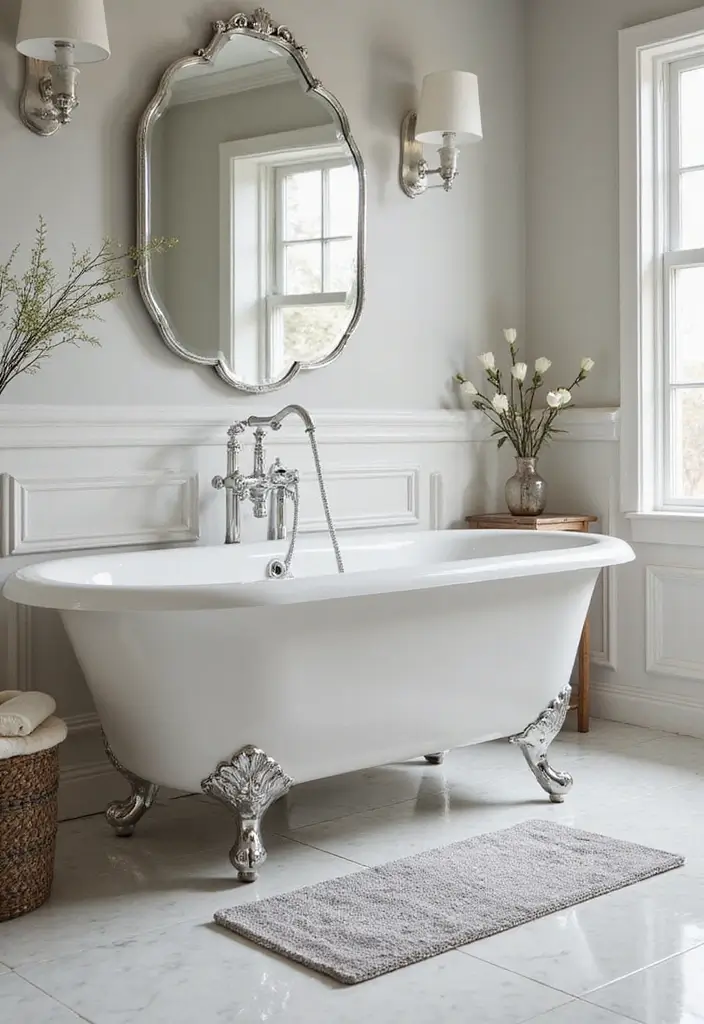 30+ Mirror Wall Decor Ideas That Instantly Transform Blank Walls 29 30+ Mirror Wall Decor Ideas That Instantly Transform Blank Walls - 29. Mirrored Bath Mats