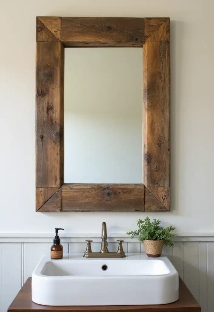 30+ Mirror Wall Decor Ideas That Instantly Transform Blank Walls 9 30+ Mirror Wall Decor Ideas That Instantly Transform Blank Walls - 9. Customized Mirror Frames