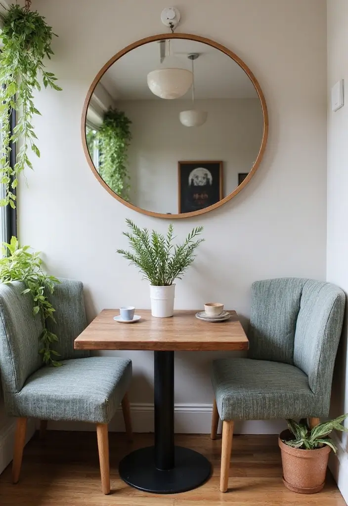30+ Mirror Wall Decor Ideas for Dining Rooms You’ll Want to Copy - 21. Mirrors in Dining Room Nooks