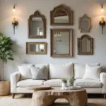 30+ Mirror Wall Decor with Pictures for a Personalized Gallery Feel