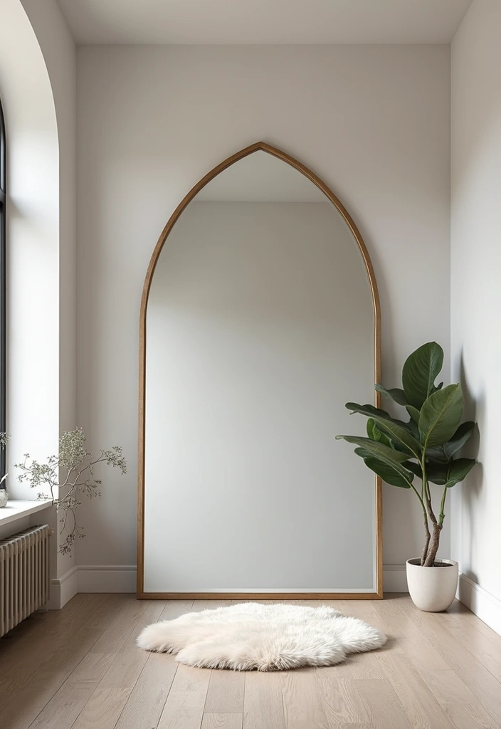 30+ Mirror Wall Decor with Pictures for a Personalized Gallery Feel 9 30+ Mirror Wall Decor with Pictures for a Personalized Gallery Feel - 9. Statement Pieces for a Bold Impact