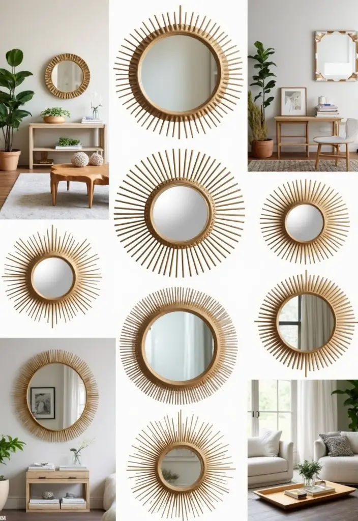 30+ Sunburst Mirror Wall Decor Ideas That Bring Mid-Century Charm 31 30+ Sunburst Mirror Wall Decor Ideas That Bring Mid-Century Charm - Conclusion