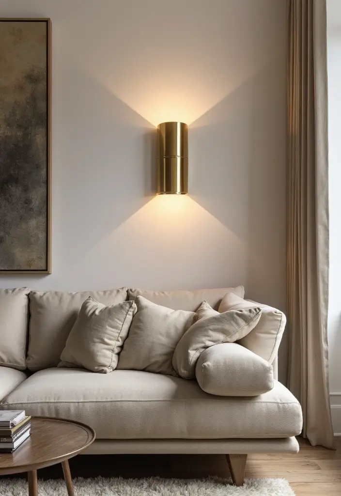 30+ Wall Decor Ideas with Mirror for Chic and Bright Interiors 8 30+ Wall Decor Ideas with Mirror for Chic and Bright Interiors - 8. Mirror Wall Sconces
