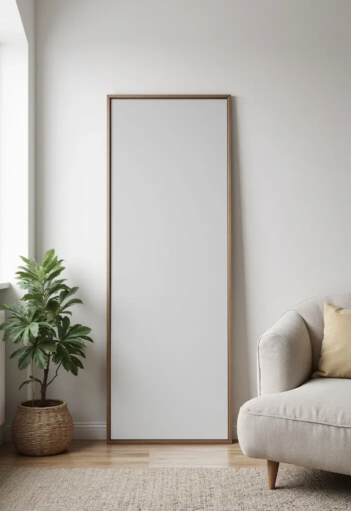 30+ Wall Mirror Decor Ideas to Reflect More Light and Style in Your Home 1 30+ Wall Mirror Decor Ideas to Reflect More Light and Style in Your Home - 1. Floor-Length Elegance