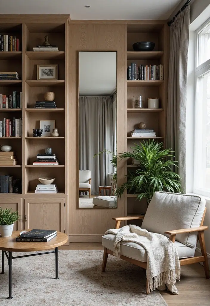 30+ Wall Mirror Decor Ideas to Reflect More Light and Style in Your Home 14 30+ Wall Mirror Decor Ideas to Reflect More Light and Style in Your Home - 14. Mirrors in Unexpected Places
