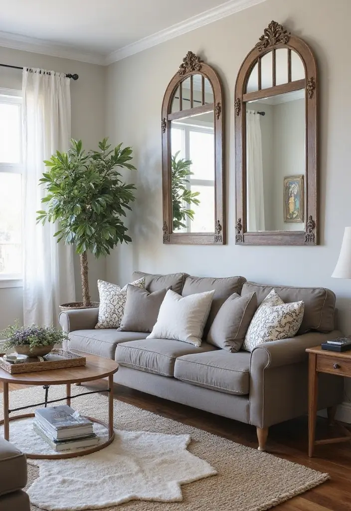 30+ Wall Mirror Decor Ideas to Reflect More Light and Style in Your Home 16 30+ Wall Mirror Decor Ideas to Reflect More Light and Style in Your Home - 16. Themed Mirrors