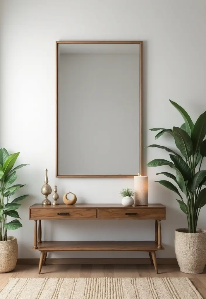 30+ Wall Mirror Decor Ideas to Reflect More Light and Style in Your Home 17 30+ Wall Mirror Decor Ideas to Reflect More Light and Style in Your Home - 17. Create a Focal Point