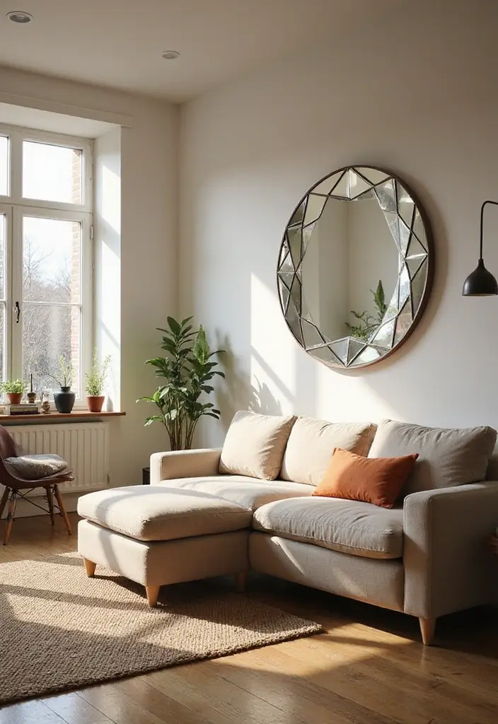 30+ Wall Mirror Decor Ideas to Reflect More Light and Style in Your Home 26 30+ Wall Mirror Decor Ideas to Reflect More Light and Style in Your Home - 26. Window-like Mirrors
